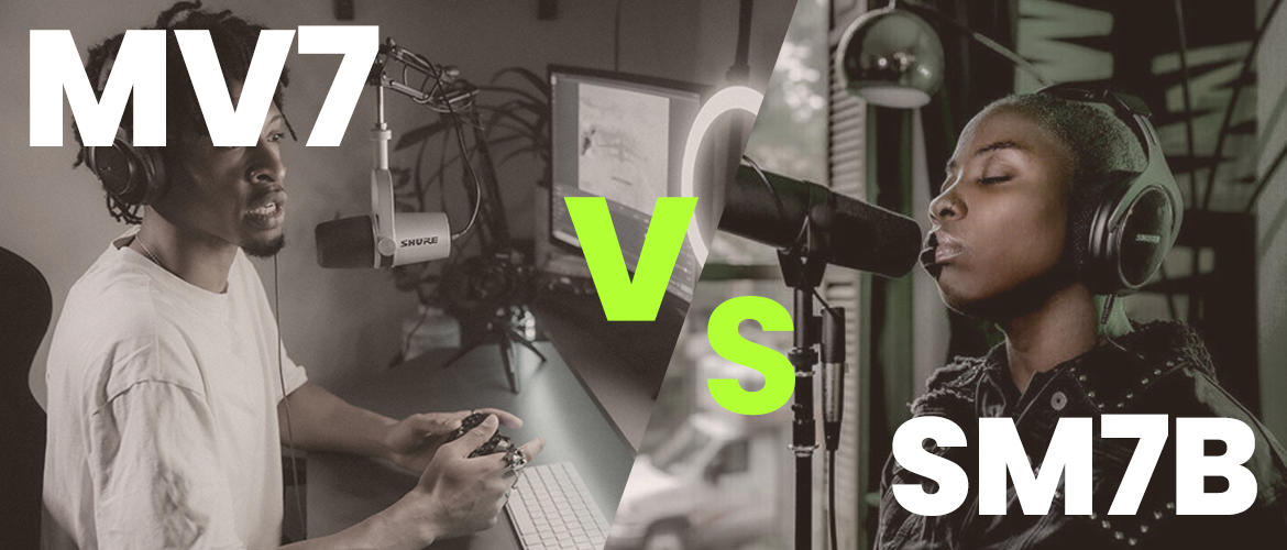 MV7 VS SM7B: Which Mic is Right for You?